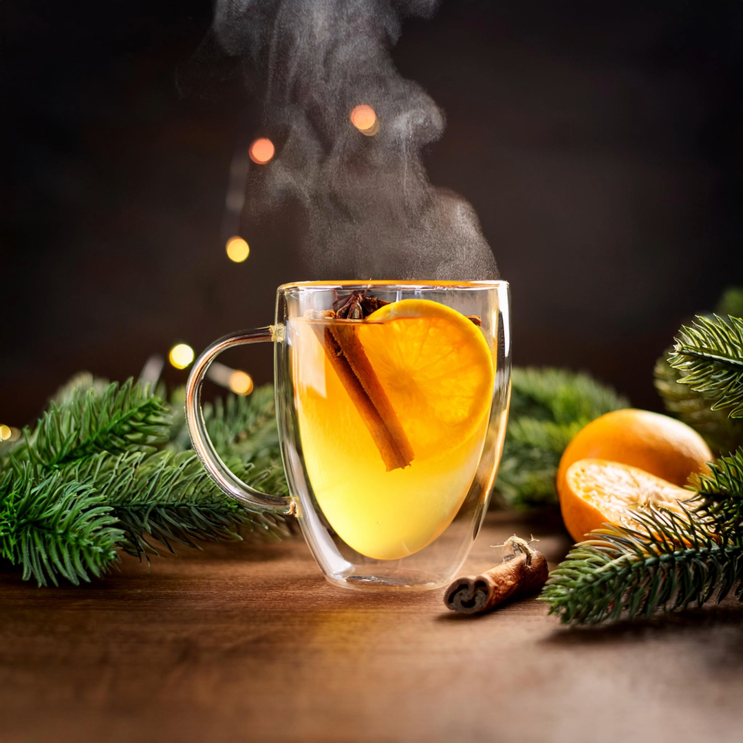 Weißer Glühwein