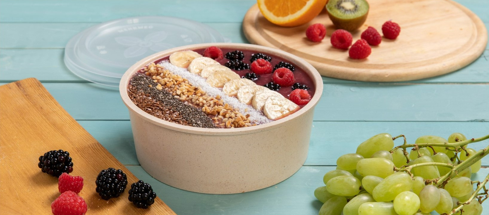 Completta Mehrwegschale mit Smoothie Bowl