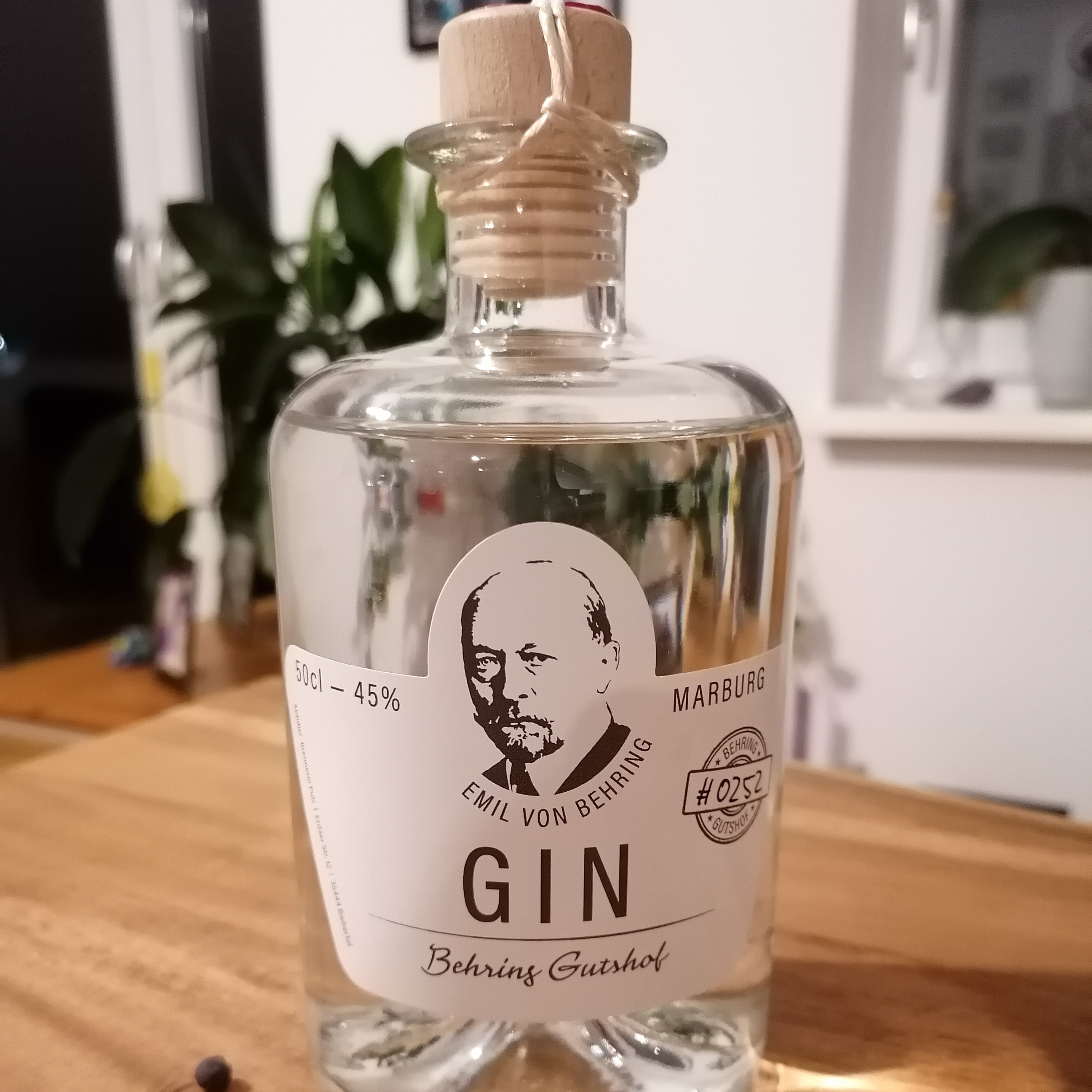 Glücksgriff in der Krise - der Behring Gin.